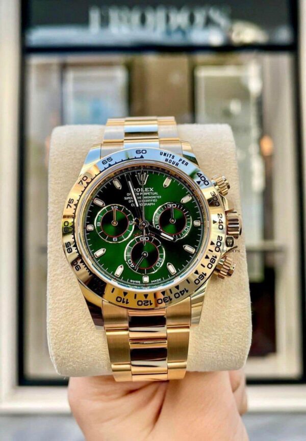 Rolex Cosmograph Daytona Yellow Gold 40mm Oyster 116508-0013 Watch - Replica - Image 4
