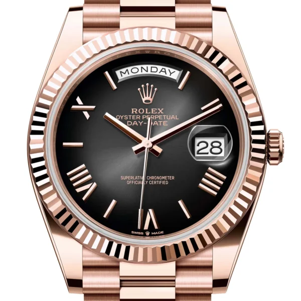 Rolex Day-Date 40 18 ct Everose gold Ref# 228235-0003 Watch - Replica - Image 2