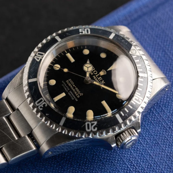 Submariner (No Date) 5512 4 Line Gilt FULL GLOSS 1966 Watch - Replica - Image 3