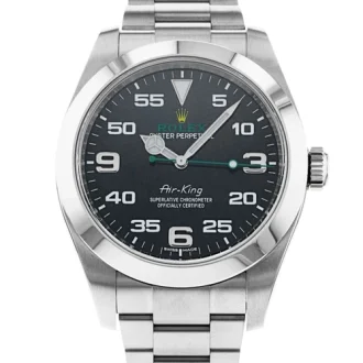 Rolex Air-King Black Dial Watch - Replica