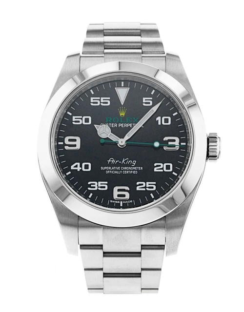 Rolex Air-King Black Dial Watch - Replica