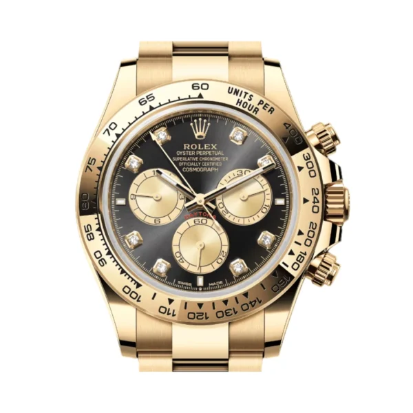 Rolex Cosmograph Daytona 40mm, 18k Yellow Gold, Ref# 126508-0003 Watch - Replica - Image 3