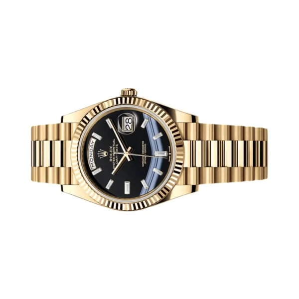 Rolex Day-Date, 40mm, 18k Yellow Gold, Ref# 228238-0059 Watch - Replica - Image 3