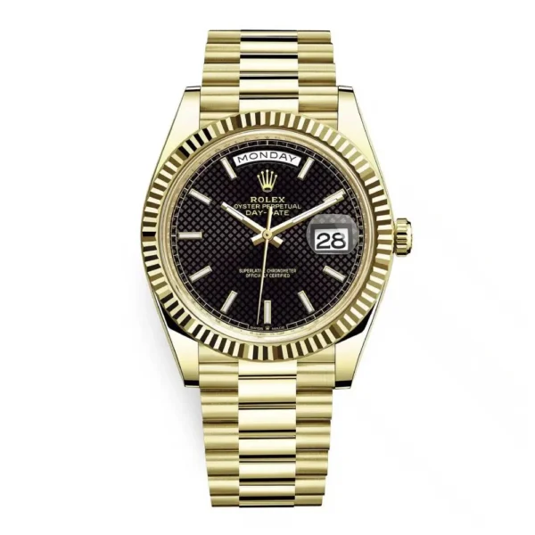 Rolex Day-Date 40 Yellow gold Ref# 228238-0007 Watch - Replica