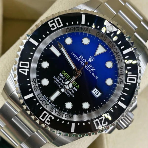 Sea-Dweller Deepsea 2022 Sea-Dweller Deepsea D Blue James Cameron NEW 126660 DBL - Replica - Image 5
