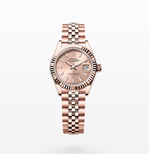 Rolex Lady-Datejust  Oyster, 28 mm, Everose gold - Replica