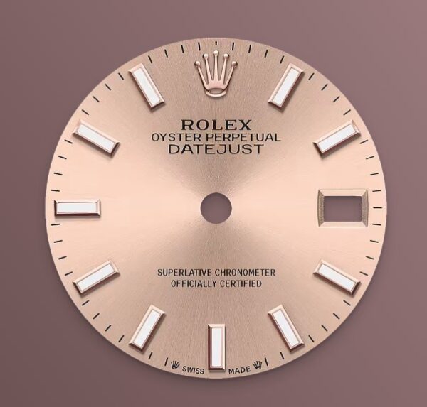 Rolex Lady-Datejust  Oyster, 28 mm, Everose gold - Replica - Image 3