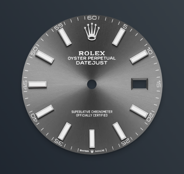 Rolex DATEJUST 41 Oyster, 41 mm, Oystersteel and white gold Ref 126334- Replica - Image 4