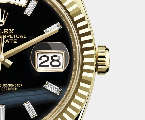 Rolex Day-Date, 40mm, 18k Yellow Gold, Ref# 228238-0059 Watch - Replica - Image 4