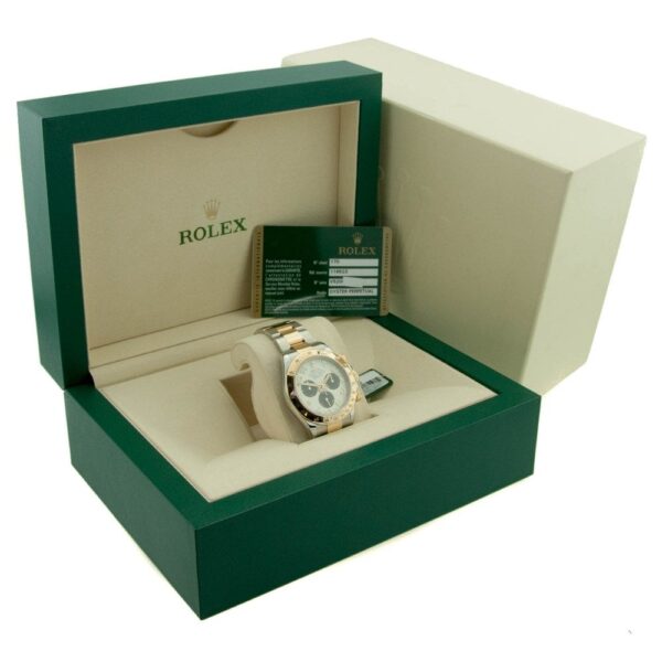 Pre-owned Rolex Oyster Perpetual Chronograph Automatic Chronometer White Dial Men's Watch - Replica - Image 4