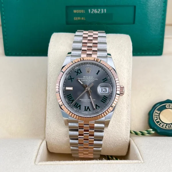 Datejust 36 126231 Slate Dial Jubilee 2023 - Replica - Image 2