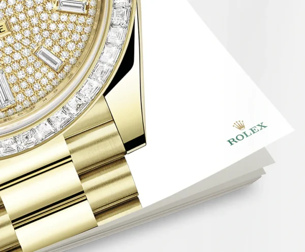 Rolex Day-Date 40mm 228398TBR-0036 Diamond Paved Dial President Watch - Replica - Image 7