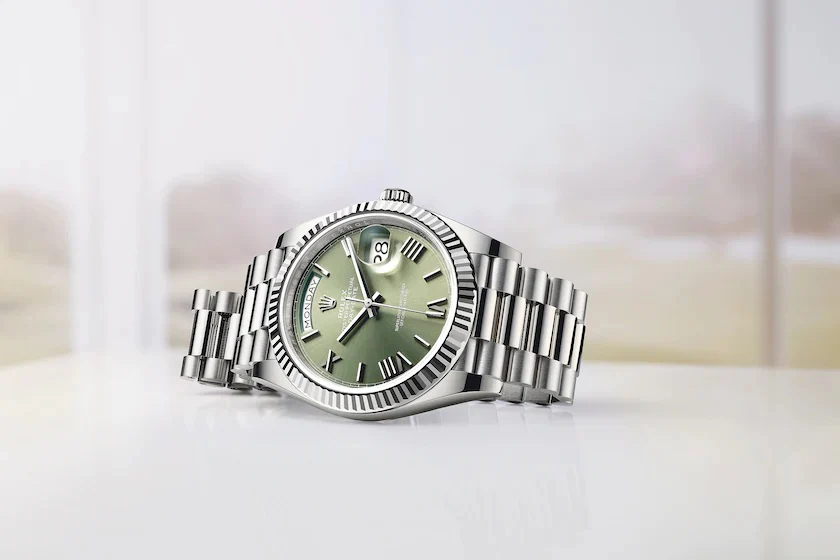 Rolex Day-Date 40 White gold Ref# 228239-0033 Watch - Replica - Image 3