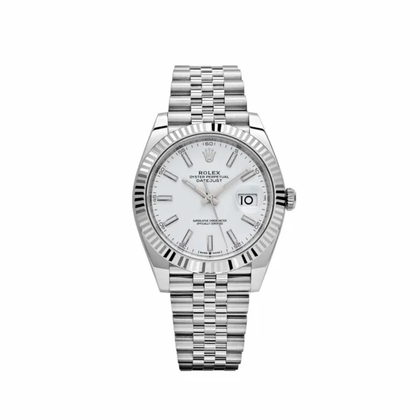 Pre-owned Rolex Datejust Automatic Chronometer Silver Dial Ladies Watch - Replica