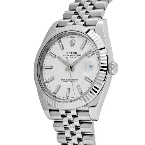 Pre-owned Rolex Datejust Automatic Chronometer Silver Dial Ladies Watch - Replica - Image 3