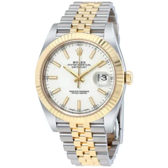Rolex Datejust 41 Oystersteel And Yellow Gold Watch - Replica