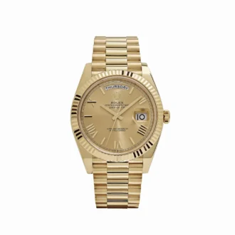 Rolex Day-Date 40 Champagne Dial 18K Yellow Gold President Automatic Men’s Watch 228238CRSP - Replica