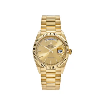 Rolex Day-Date 40 Champagne Dial 18K Yellow Gold President Automatic Men’s Watch 228238CSP - Replica