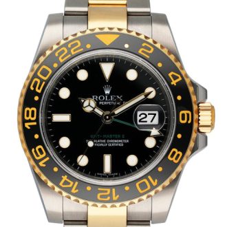 Rolex GMT Master II 116713LN Two Tone Mens Watch - Replica