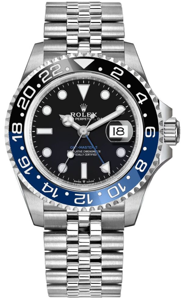 Rolex GMT-Master II Batman Jubilee Men’s Watch 126710BLNR-000 Watch - Replica - Image 2