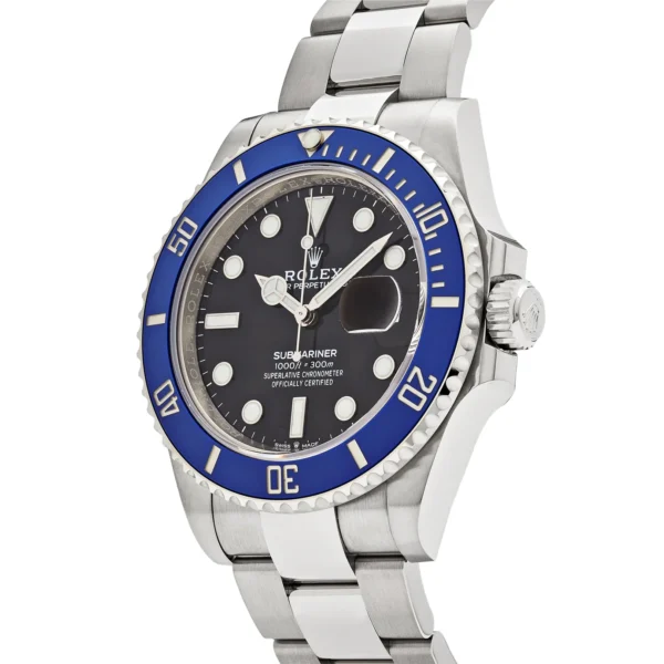 Rolex Submariner "Smurf" Black Dial, Blue bezel Automatic Chronometer Men’s Watch 126619LBBKSO - Replica - Image 3
