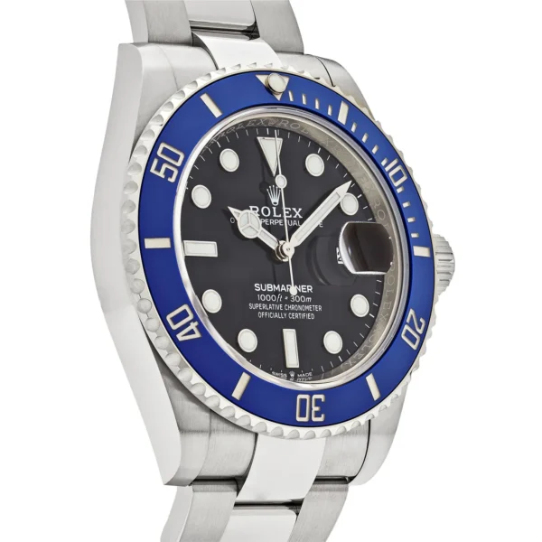 Rolex Submariner "Smurf" Black Dial, Blue bezel Automatic Chronometer Men’s Watch 126619LBBKSO - Replica - Image 2